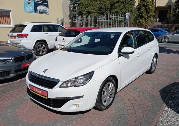 samochody osobowe Peugeot 308 cena 37900 przebieg: 139000, rok produkcji 2016 z Skórcz